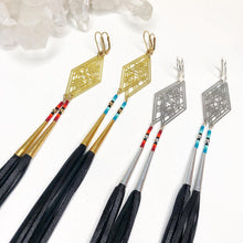 Load image into Gallery viewer, Summer Solstice Tassel Earrings