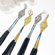 Load image into Gallery viewer, Summer Solstice Tassel Earrings