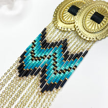 Load image into Gallery viewer, Summer Solstice  Statement Earrings - Gold/Mixed