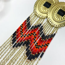 Load image into Gallery viewer, Summer Solstice  Statement Earrings - Gold/Mixed