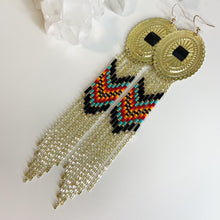 Load image into Gallery viewer, Summer Solstice  Statement Earrings - Gold