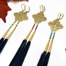 Load image into Gallery viewer, Harvest's Howl Tassel Earrings