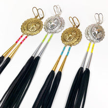 Load image into Gallery viewer, Neon Dreams Tassel Earrings