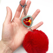 Load image into Gallery viewer, Spring Bling Heart Keychains