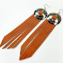 Load image into Gallery viewer, Sunny Daze Fringe Leather Earrings