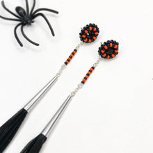 Load image into Gallery viewer, 3 in 1 Spooky Tassel Earrings
