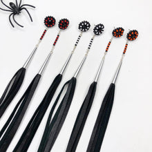 Load image into Gallery viewer, 3 in 1 Spooky Tassel Earrings