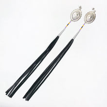 Load image into Gallery viewer, Summer Of Love Tassel Earrings - Lavender