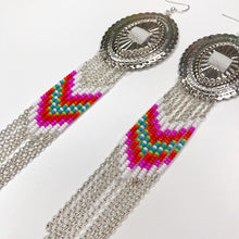 Load image into Gallery viewer, Bright Side Statement Earrings - White