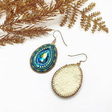 Load image into Gallery viewer, Disco Dynasty Beaded Drop Earrings
