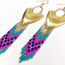 Load image into Gallery viewer, Divine Being Earrings - Turquoise