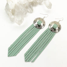Load image into Gallery viewer, Revival Fringe Leather Earrings