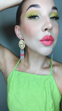 Load image into Gallery viewer, Neon Nirvana Chain Earrings
