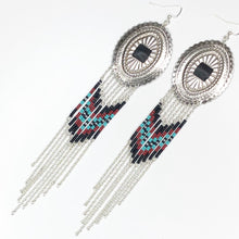 Load image into Gallery viewer, Revival Statement Earrings - Black
