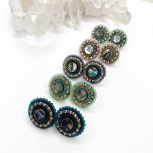 Load image into Gallery viewer, Serenity Abalone Stud Earrings