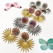 Load image into Gallery viewer, Spring Bloom Sunburst Earrings - Pastel
