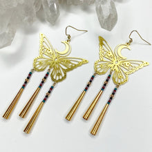 Load image into Gallery viewer, Autumns&#39; Comfort Butterfly Earrings - Gold
