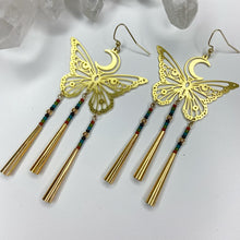 Load image into Gallery viewer, Autumns&#39; Comfort Butterfly Earrings - Gold
