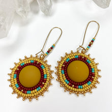 Load image into Gallery viewer, Autumns&#39; Comfort Drop Earrings - Harvest Yellow
