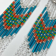 Load image into Gallery viewer, Sunny Daze Statement Earrings - Turquoise Jelly
