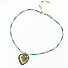 Load image into Gallery viewer, Valentines Locket Chokers - Gold
