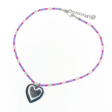 Load image into Gallery viewer, Valentines Locket Chokers - Silver
