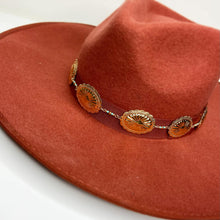 Load image into Gallery viewer, Wild West Concho Hat Band - Silver
