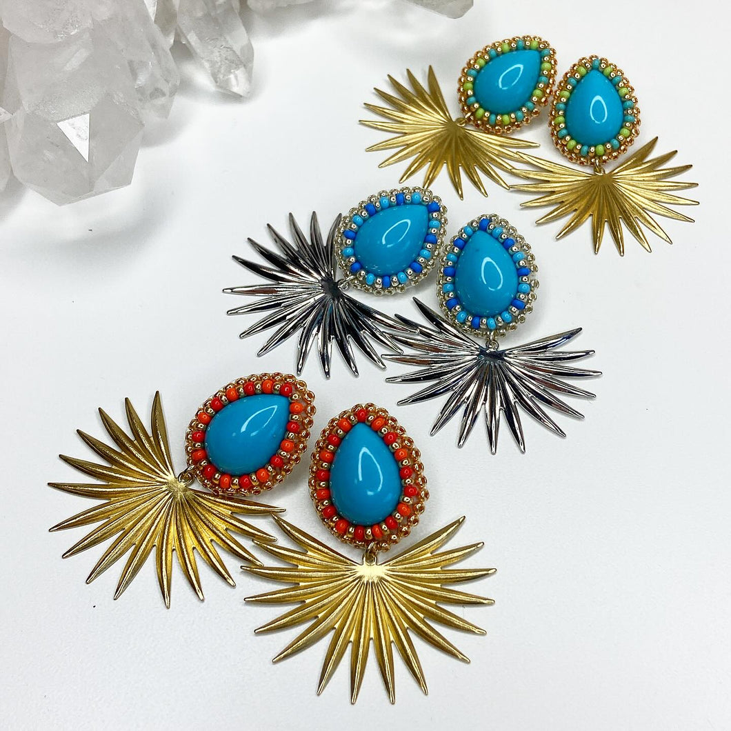 Wild West Sunburst Earrings