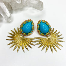 Load image into Gallery viewer, Wild West Sunburst Earrings
