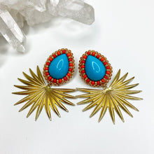 Load image into Gallery viewer, Wild West Sunburst Earrings
