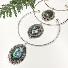 Load image into Gallery viewer, Winter Reflections Abalone Chokers
