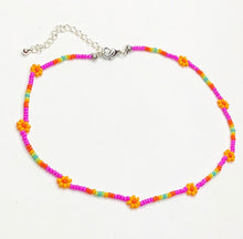 Load image into Gallery viewer, Flower Power Beaded Chokers
