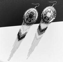 Load image into Gallery viewer, Majorly Mod Statement Earrings
