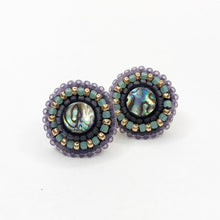 Load image into Gallery viewer, Serenity Abalone Stud Earrings
